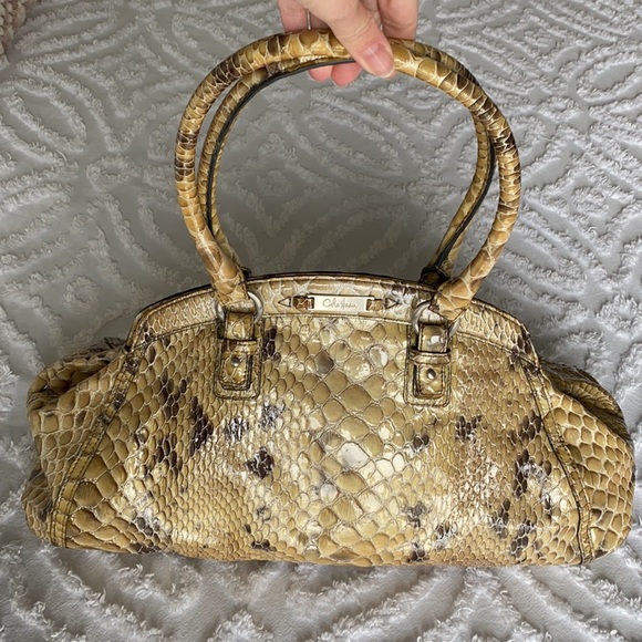 Vintage Cole Haan "Snakeskin" handbag - Picture 4 of 14
